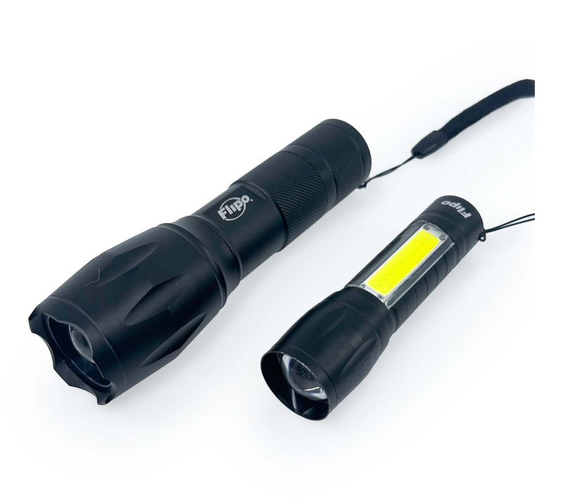 Flipo Set of 2 Big & Little  Tactical Flashlights — View 10