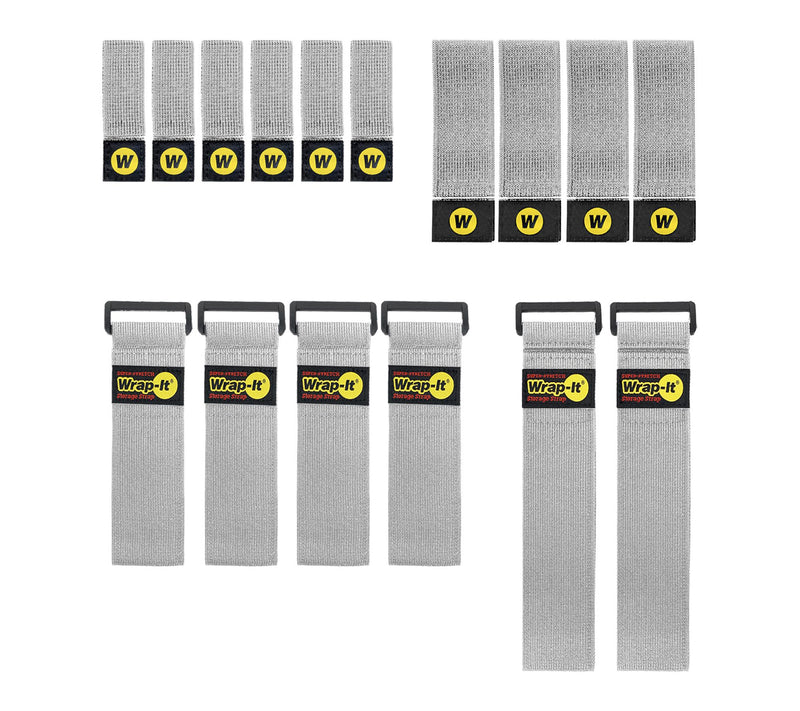 Wrap-It Storage 16-Piece Super-Stretch & Selfie Strap Bundle — View 15