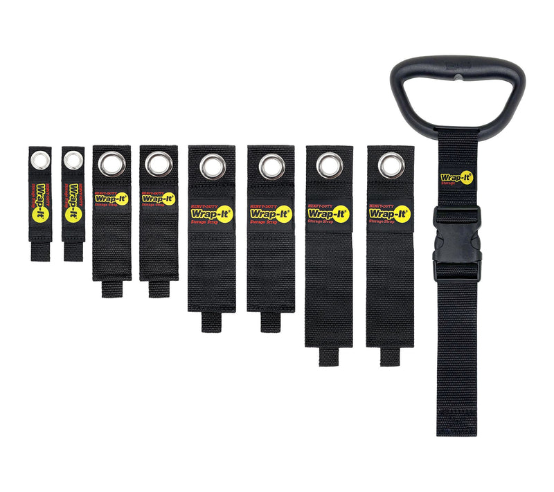 Wrap-It Storage 9-Piece Heavy Duty Storage Straps — View 13
