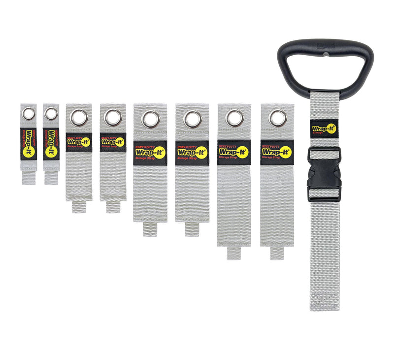 Wrap-It Storage 9-Piece Heavy Duty Storage Straps — View 15