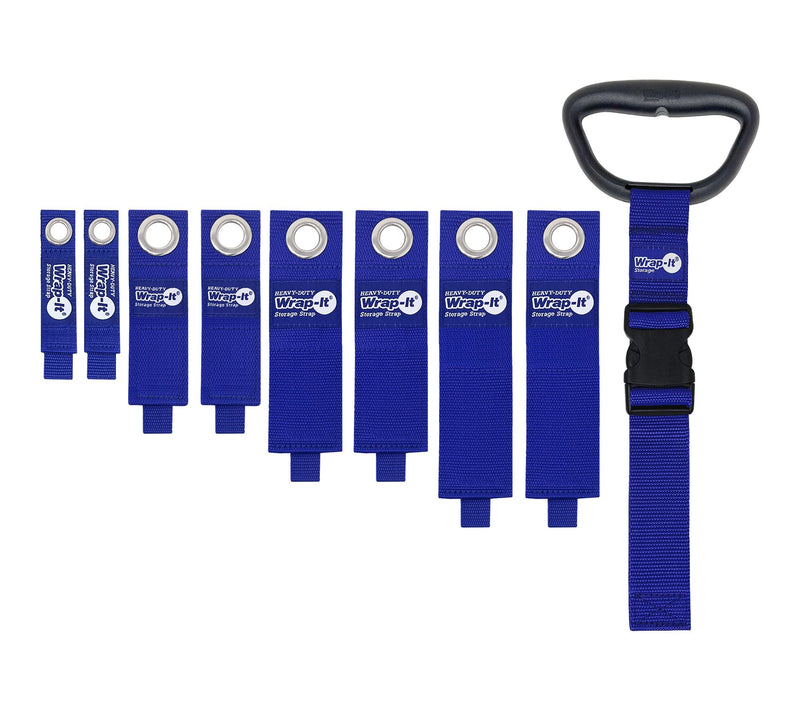 Wrap-It Storage 9-Piece Heavy Duty Storage Straps — View 16