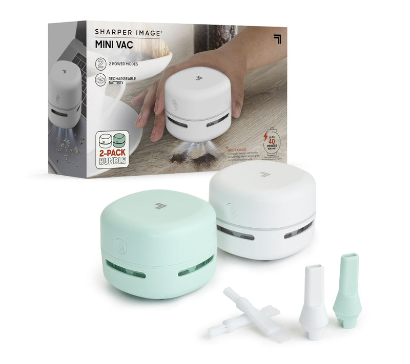 Sharper Image Set of 2 Quick Cleanup Mini Vacuums — View 10