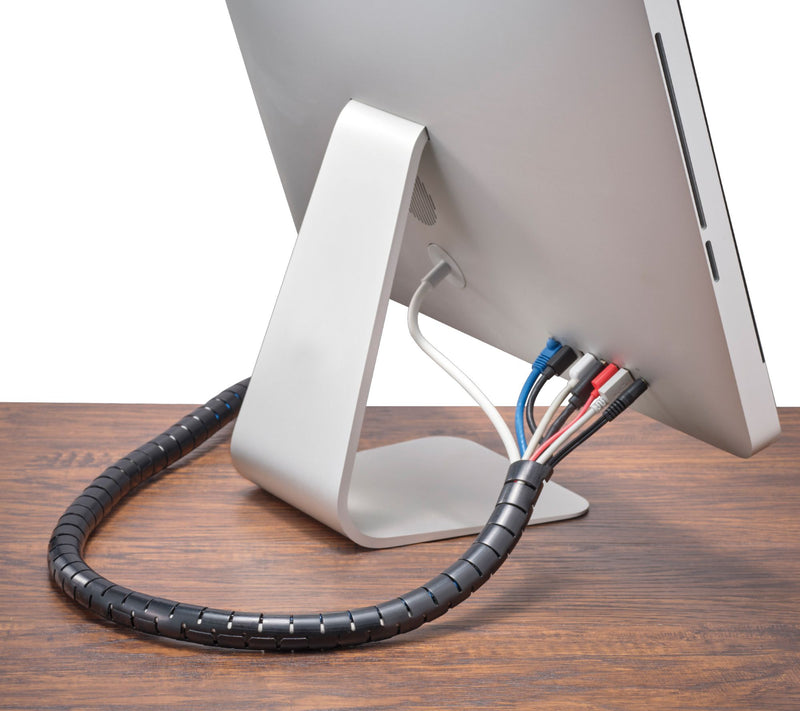 CableKeeper Set of 3 10ft Easy Cable & Cord Organizer — View 5