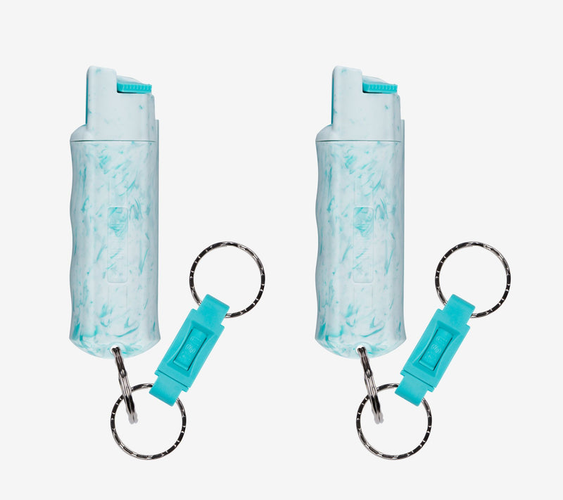 Sabre Set of 2 Marble Pepper Gel with Quick Release & Gift Boxes — View 3