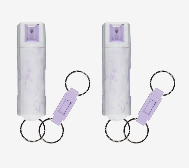 Sabre Set of 2 Marble Pepper Gel with Quick Release & Gift Boxes — View 6
