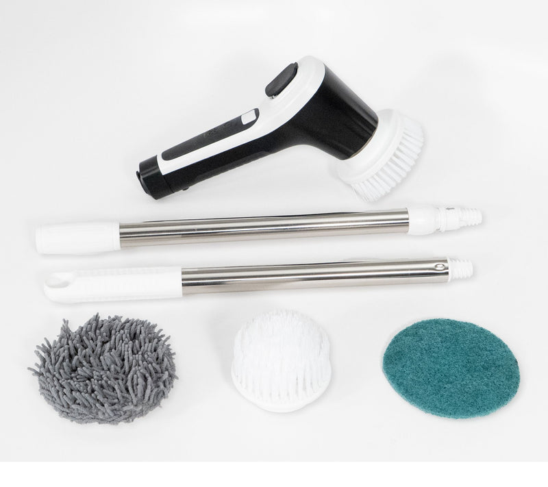 Teko Power Scrubber with Cleanser Reservoir & Power Brushes — View 12
