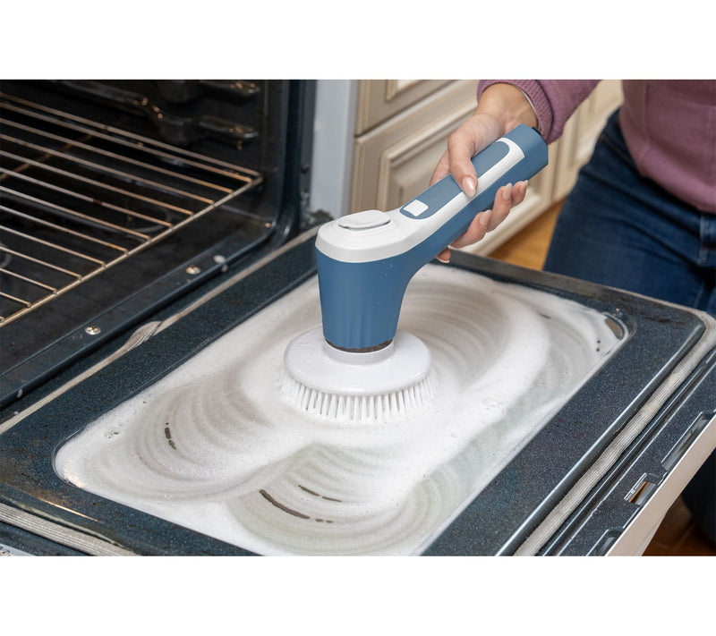 Teko Power Scrubber with Cleanser Reservoir & Power Brushes — View 5