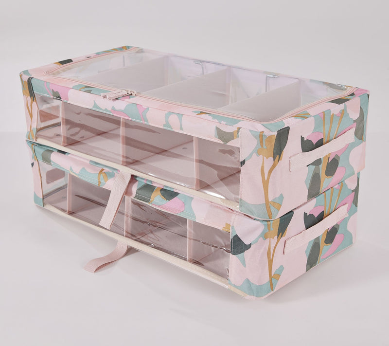 Periea Set of 2 Med Storage with Dividers and Gliders — View 14