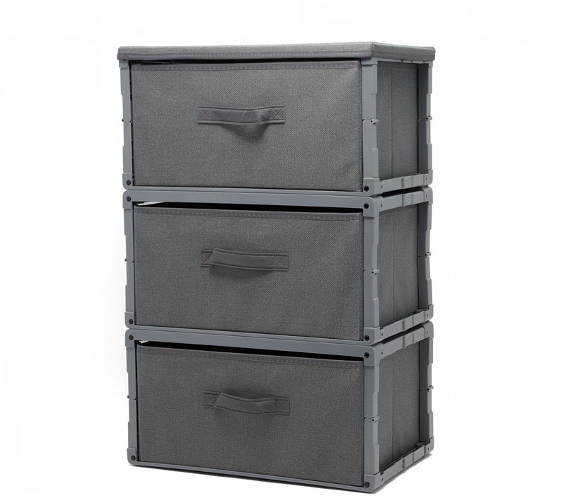 P.S. Home 3-Tier Collapsible Storage — View 3