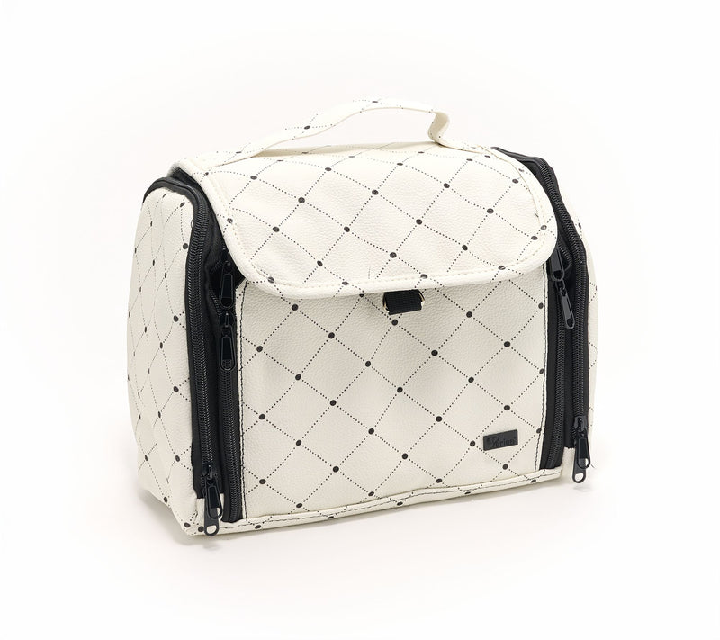 Periea Deluxe Faux Leather Hanging Cosmetic Case — View 5