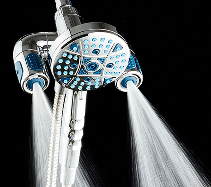 AquaCare Polaris Shower System with Adjustable Side Arms — View 5