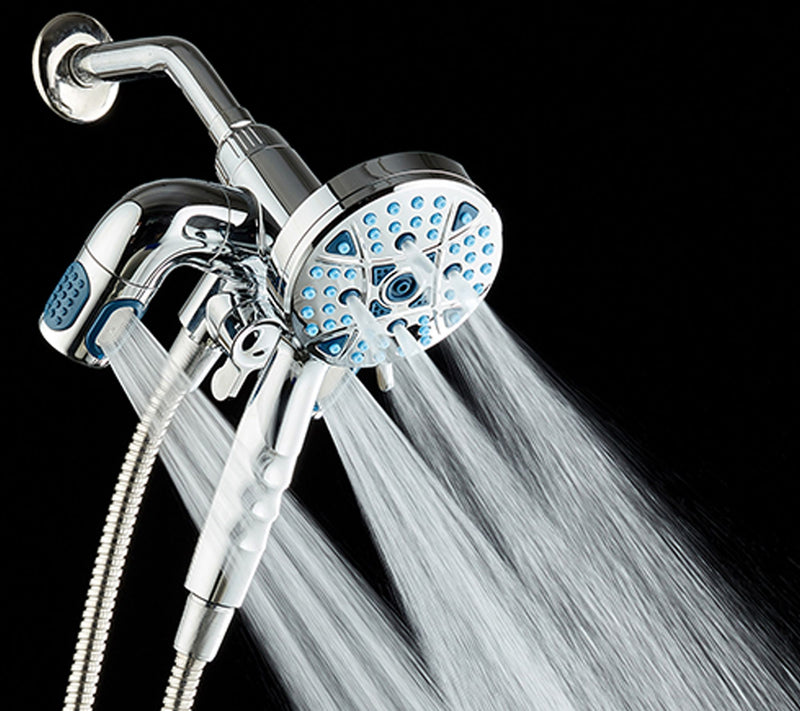 AquaCare Polaris Shower System with Adjustable Side Arms — View 4