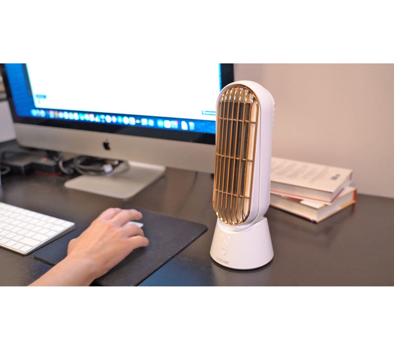 Cascade Set of 2 Portable Rechargeable 10" Fan — View 17