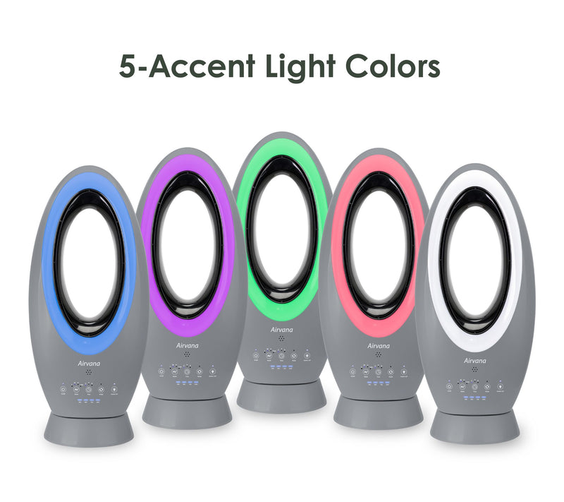 Airvana Cordless Indoor/Outdoor Bladeless Fan w/ Aroma Port — View 3