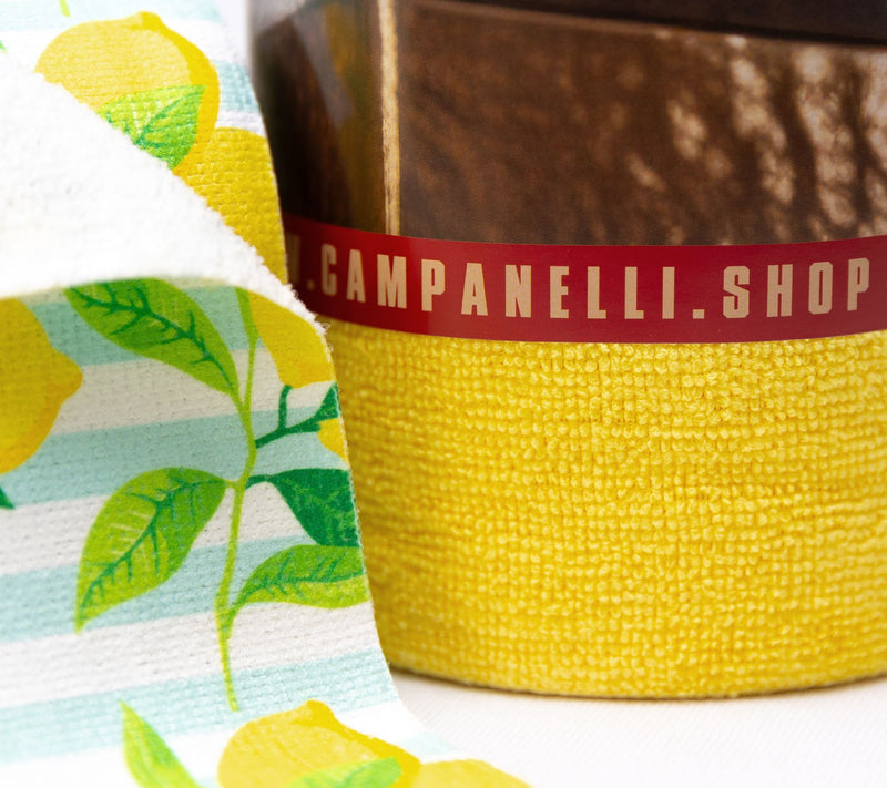 CAMPANELLI S/2 30 pc Printed & Solid Microfiber Towels on Roll — View 13