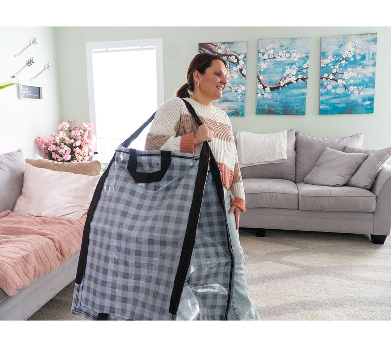 Durasack Set of 2 Large Zip Top Storage Bags — View 4