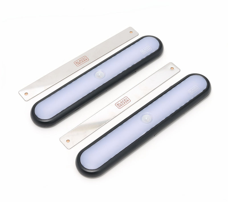 Black + Decker Set of 2 Magnetic Motion Sensor Light Bars — Main view