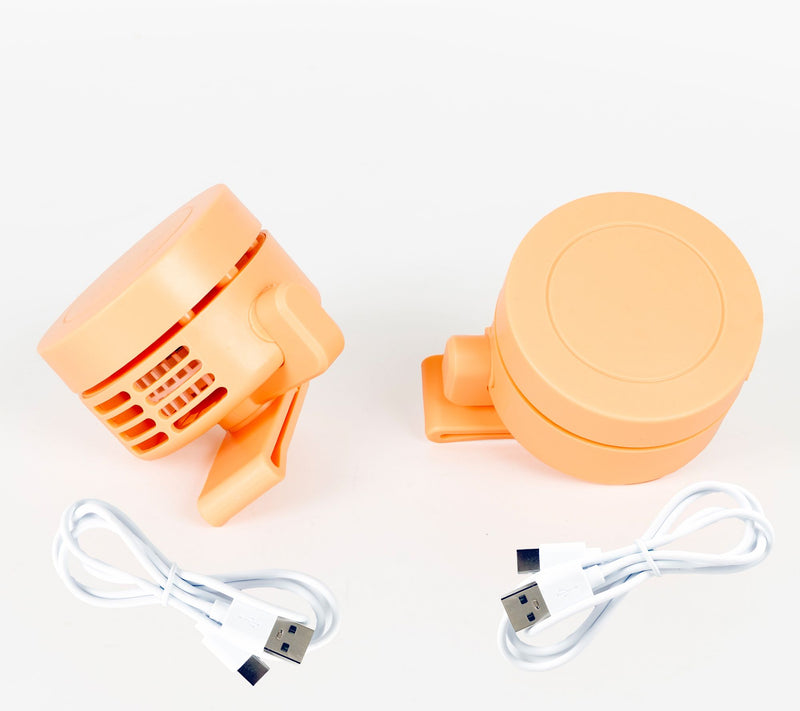 Teko Set of (2) 3" Rechargeable Personal Cooling Fans — Main view