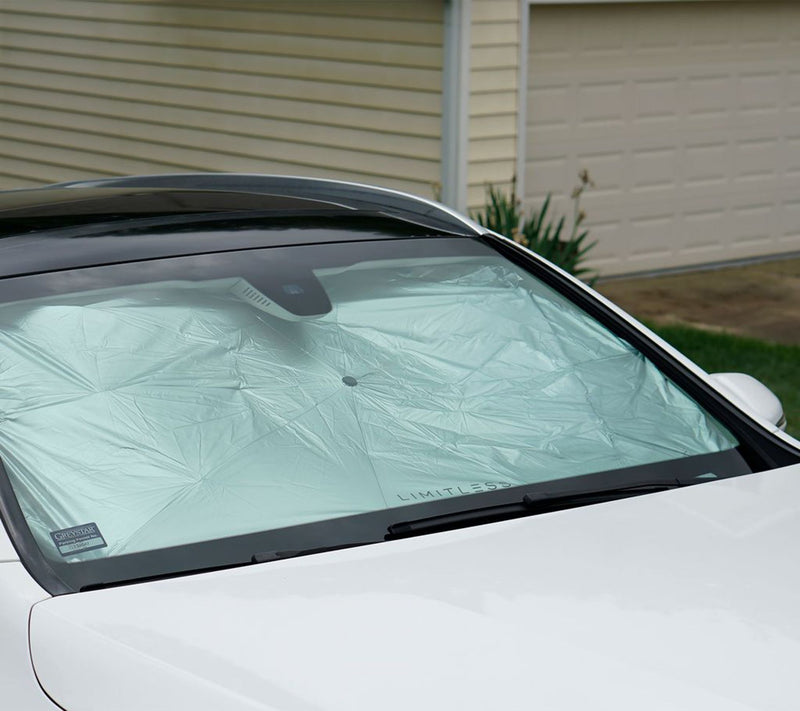 Limitless Windshield Sun Shade Umbrella with Sleeve — View 7