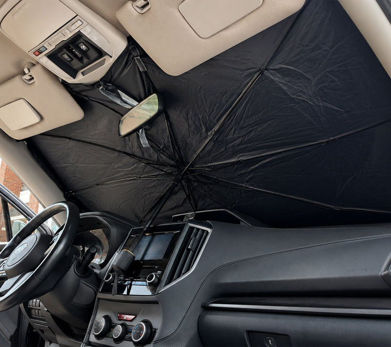 Limitless Windshield Sun Shade Umbrella with Sleeve — View 8