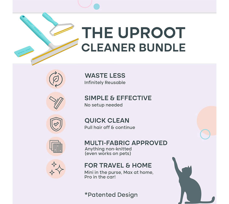 Uproot Clean 3pc Daily Essentials Hair Removal Kit — View 2