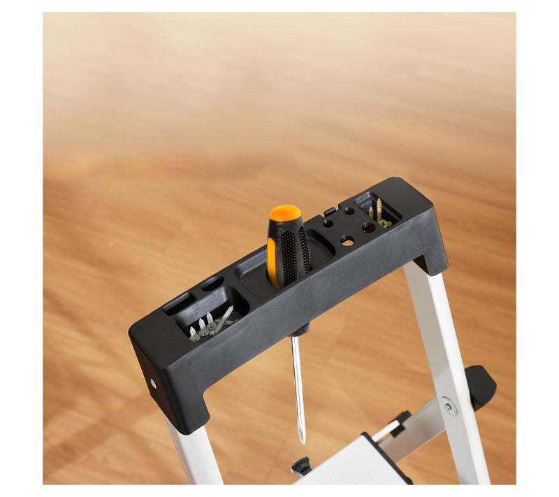 HBTower 4-Step Lightweight Aluminum Ladder — View 2