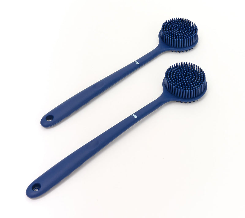 Pop Sonic Set of 2 Silicone Cleansing Body Scrubbers — View 9