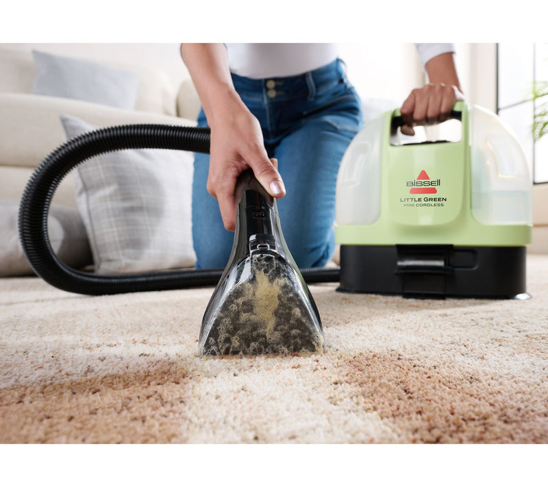 BISSELL Little Green Mini Cordless Portable Carpet Cleaner — View 8