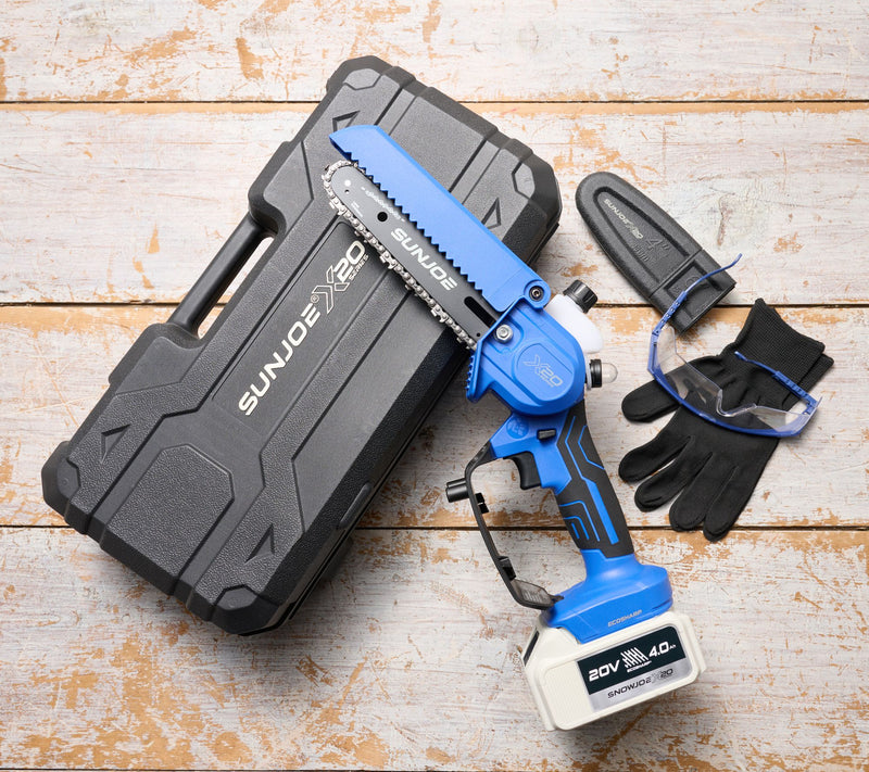 Sun Joe "Go" 20V Handheld 6" Pruning Chain Saw w/ Accessories — View 13