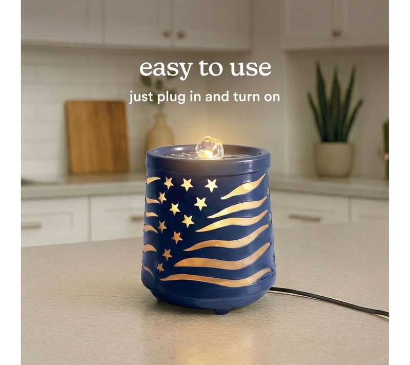 Homedics Choice of Lightscape Tabletop Fountain — View 2