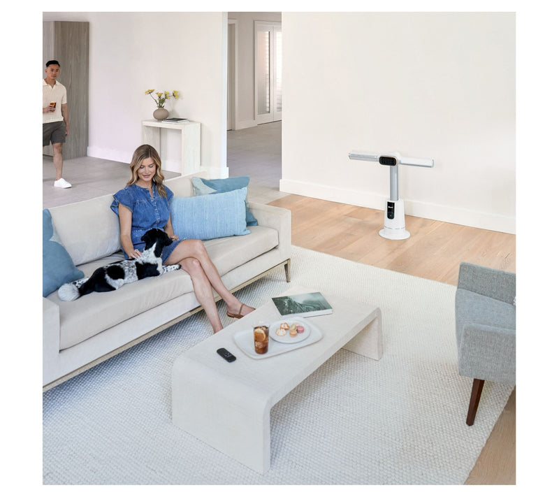 Shark TurboBlade Cool + Hot Tower Fan & Heater — View 3