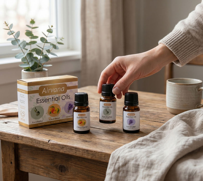 Airvana Essential Oil Variety Pack with 3 Scents — View 3