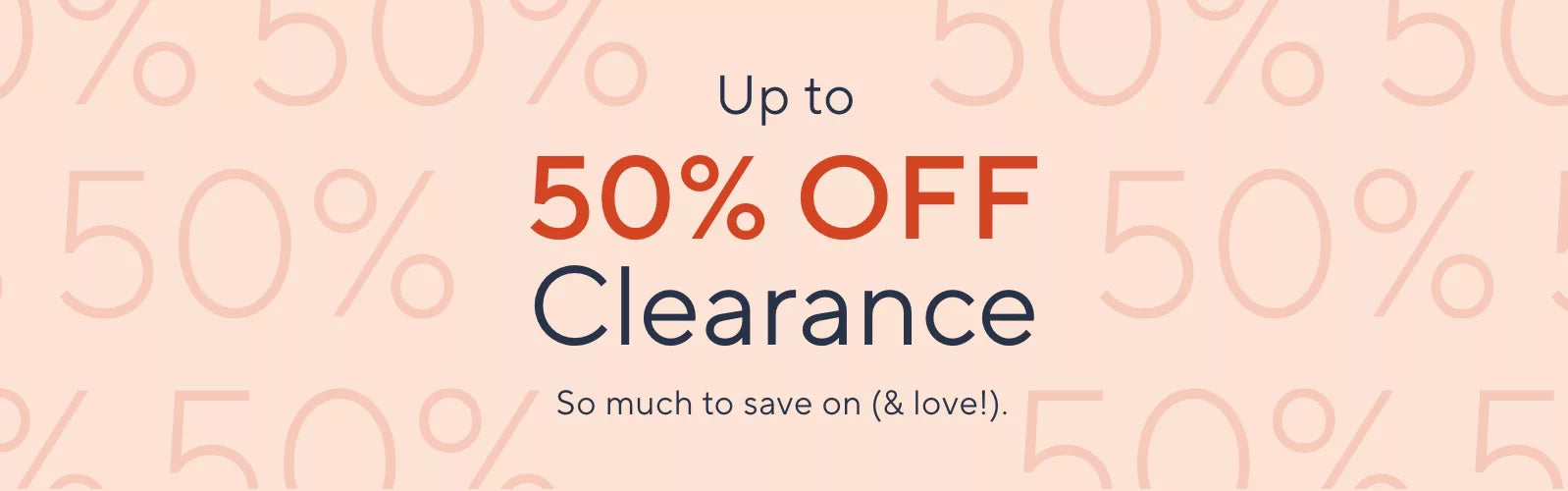 Shop Clearance — savings on home, fashion, beauty, and more
